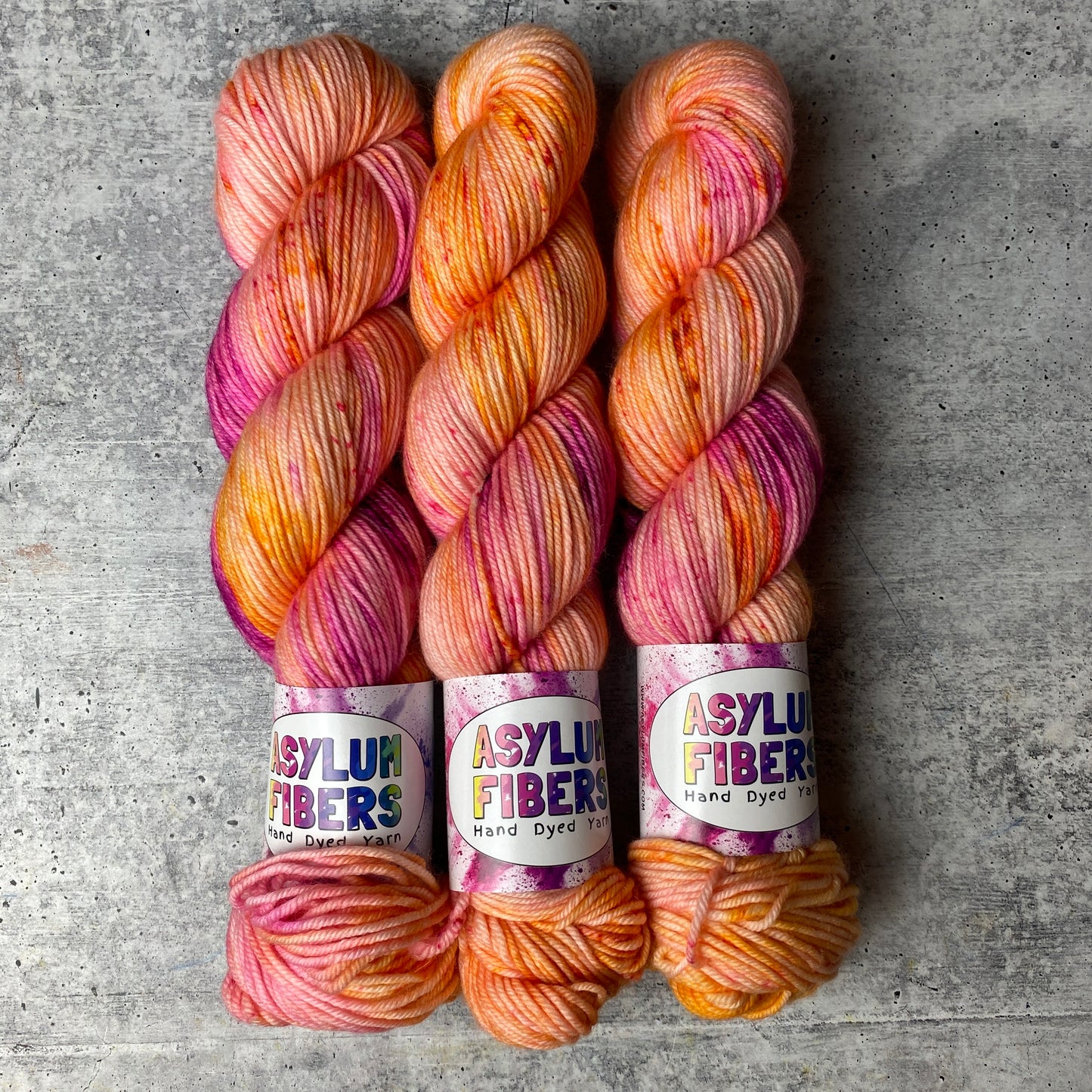 Tiger Lily on Merino DK - Ready to Ship