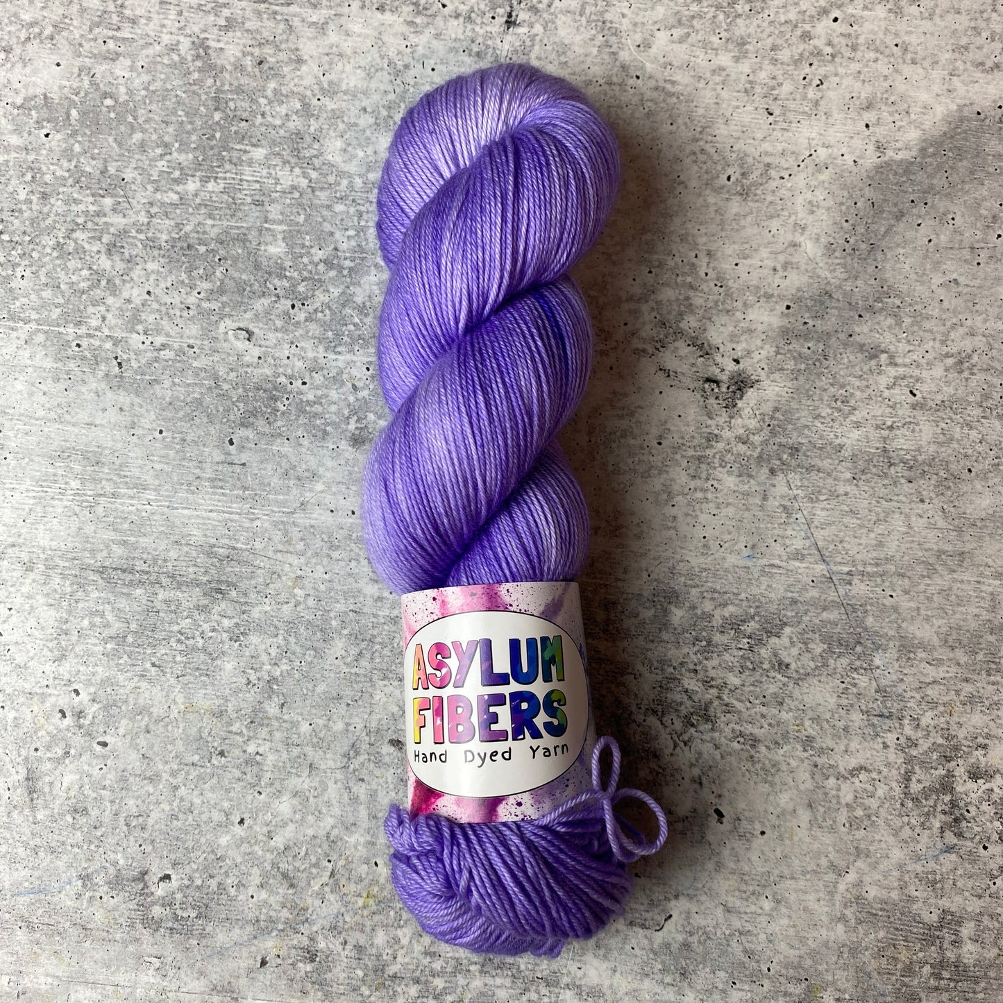 Dried Lavender on Luxe Fingering - Ready to Ship