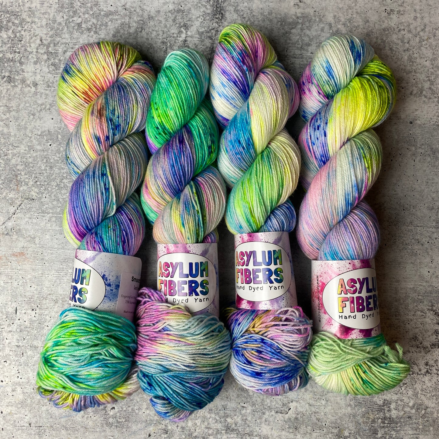 Lost in Monet on Smooth Sock - Ready to Ship