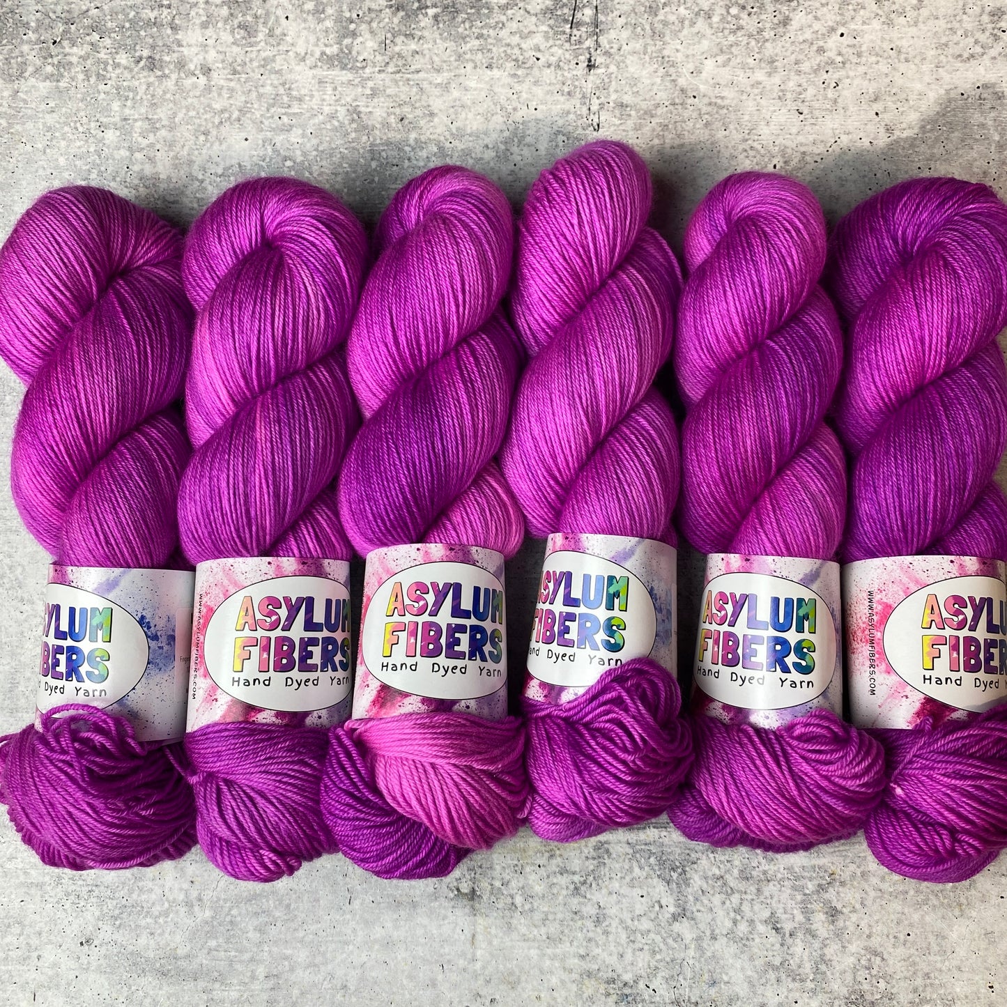 Wild Orchid on Luxe Fingering - Ready to Ship