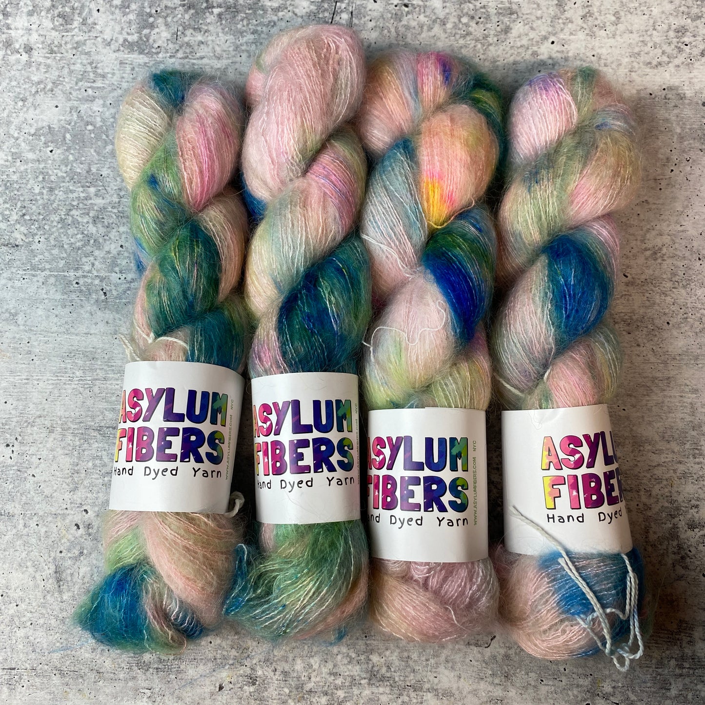 Lost in Monet on Mohair - Ready to Ship