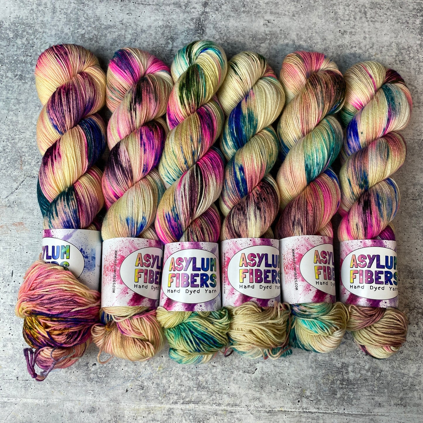 Confetti Cake on Smooth Sock - Ready to Ship