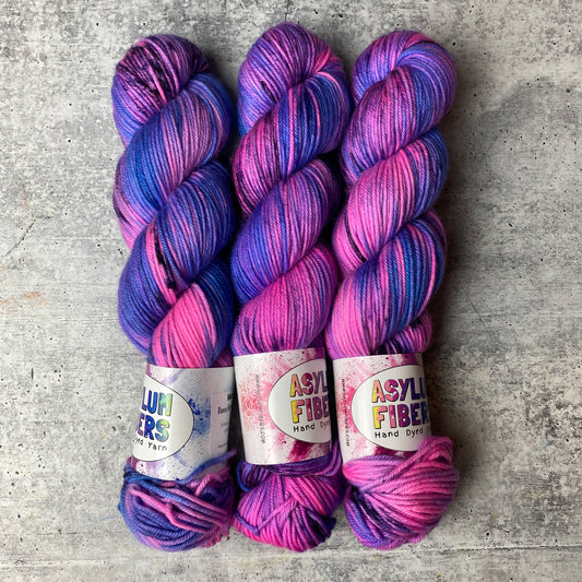 Dance Party Chaos (OOAK) on Merino DK - Ready to Ship
