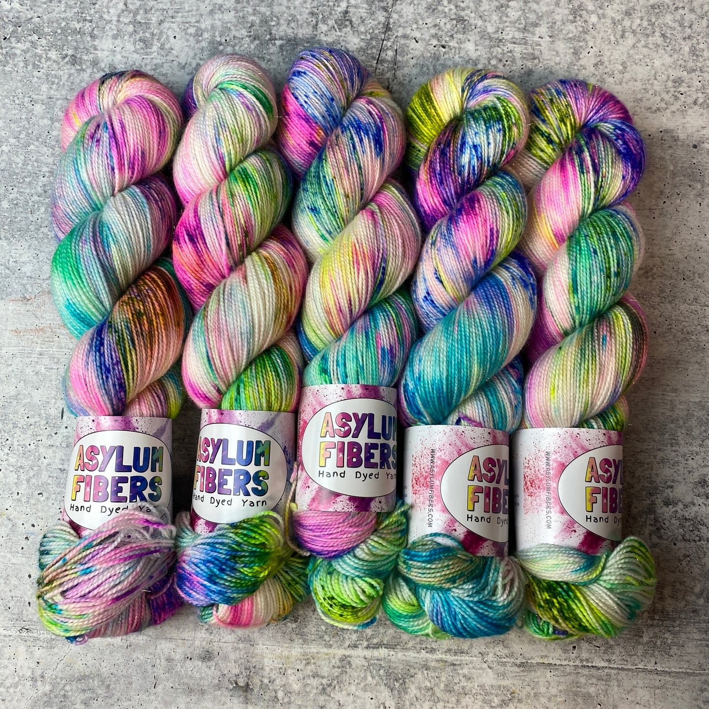 Lost in Monet on Glitter Sock - Ready to Ship