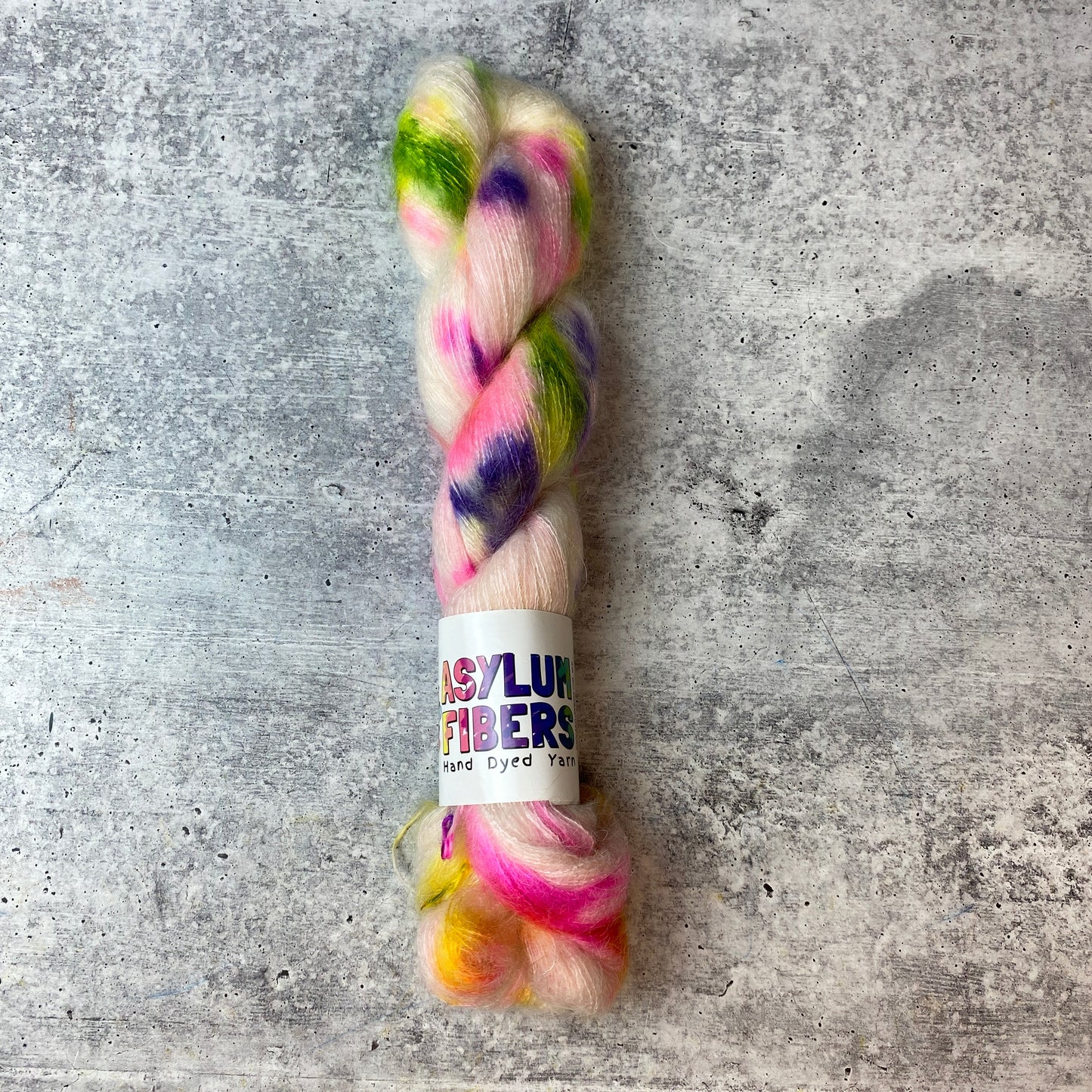 Wild Flower on Mohair - Ready to Ship