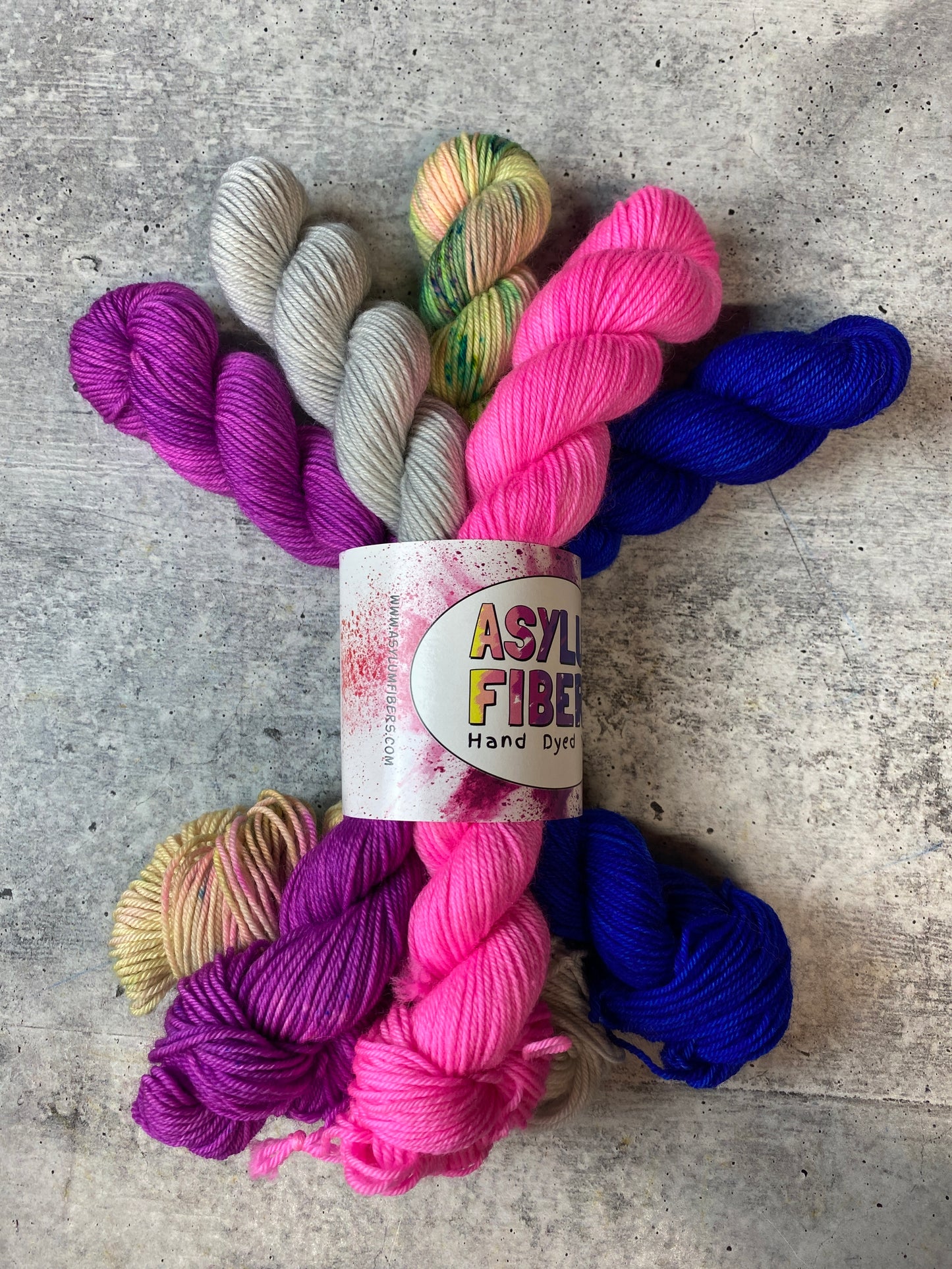 Cake Sprinkles - Merino Fingering Minis - Ready to Ship