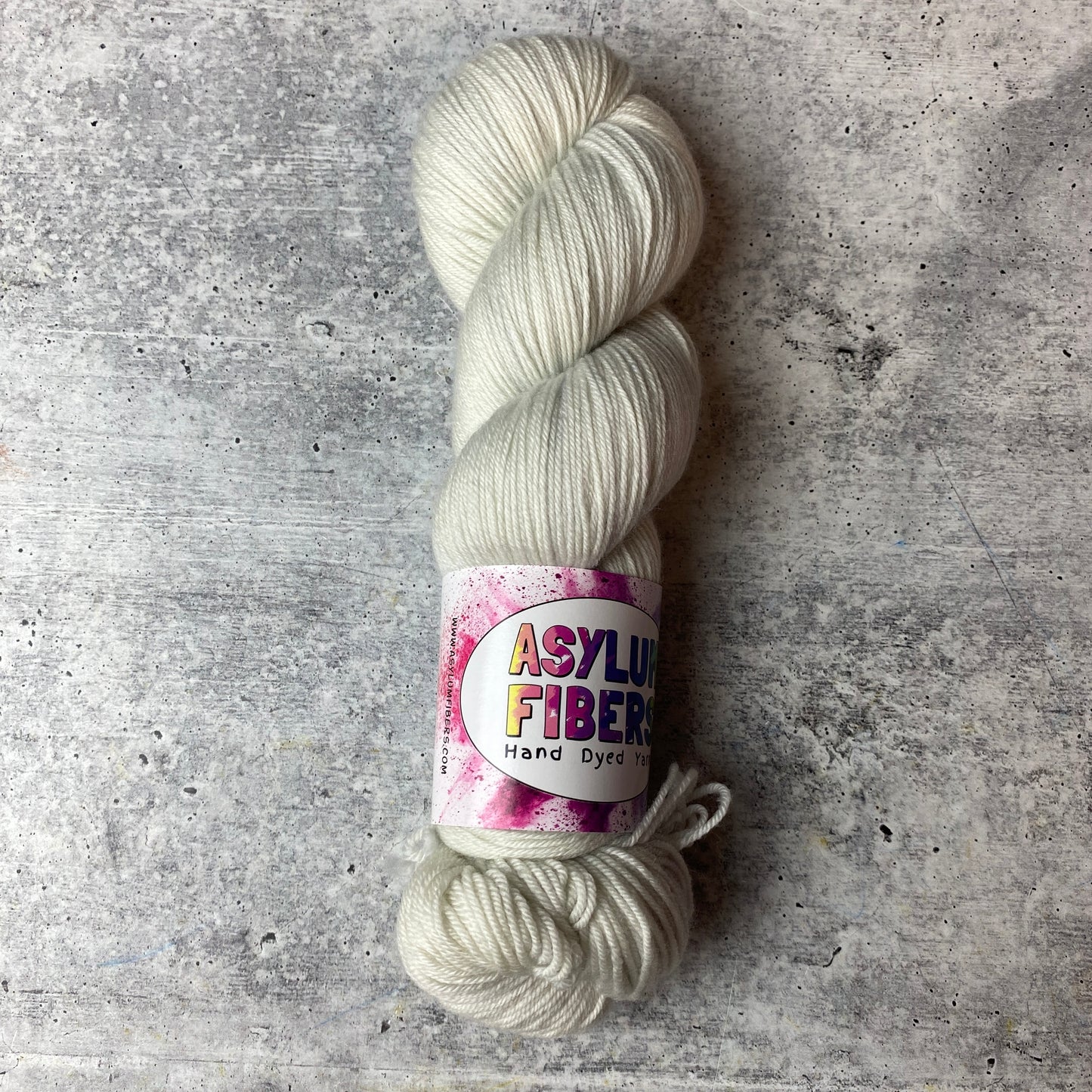 Platinum on Luxe Fingering - Ready to Ship