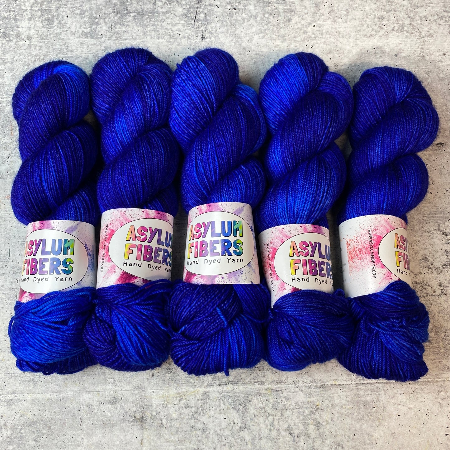 Ultramarine on Luxe Fingering - Ready to Ship