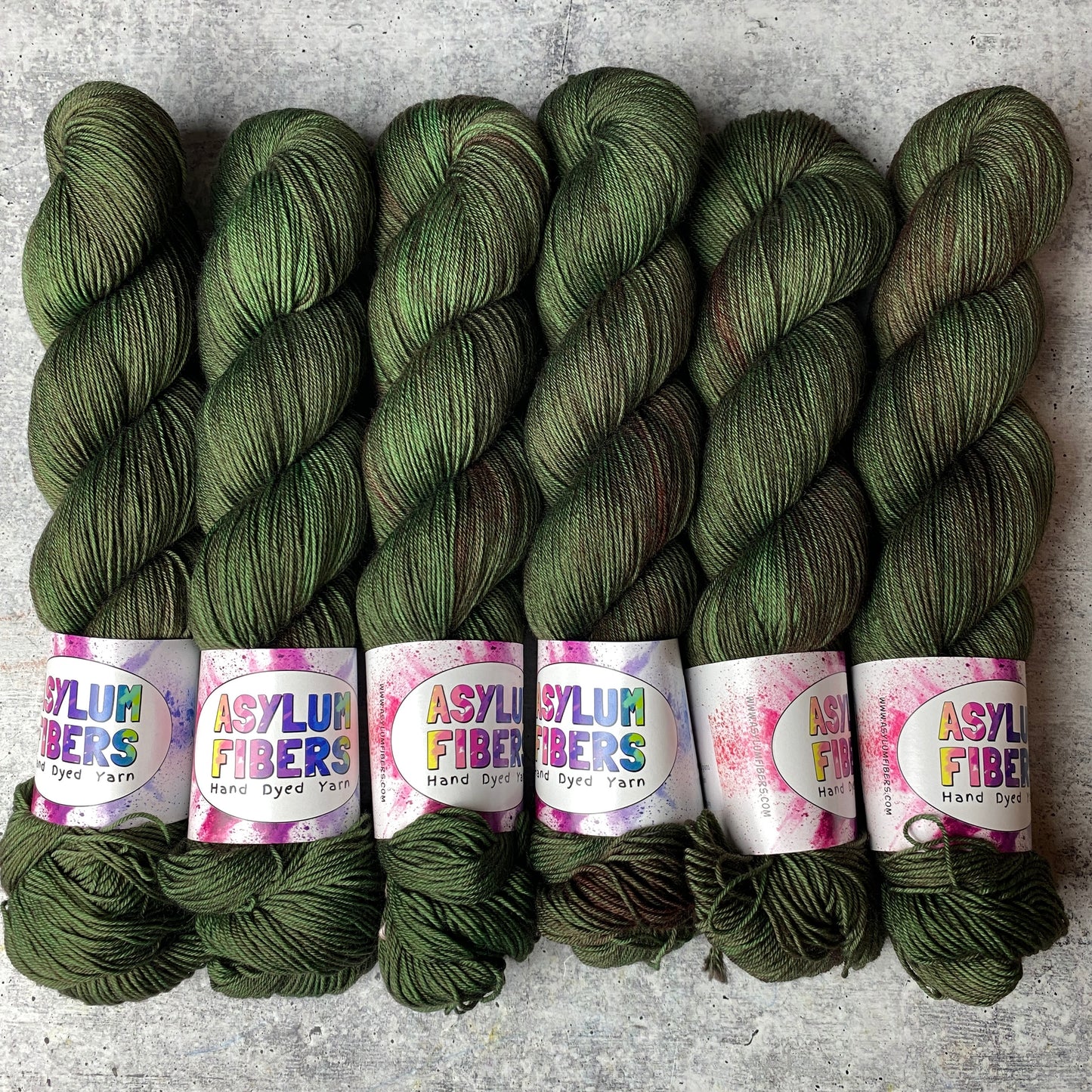 Spinach on Smooth Sock - Ready to Ship