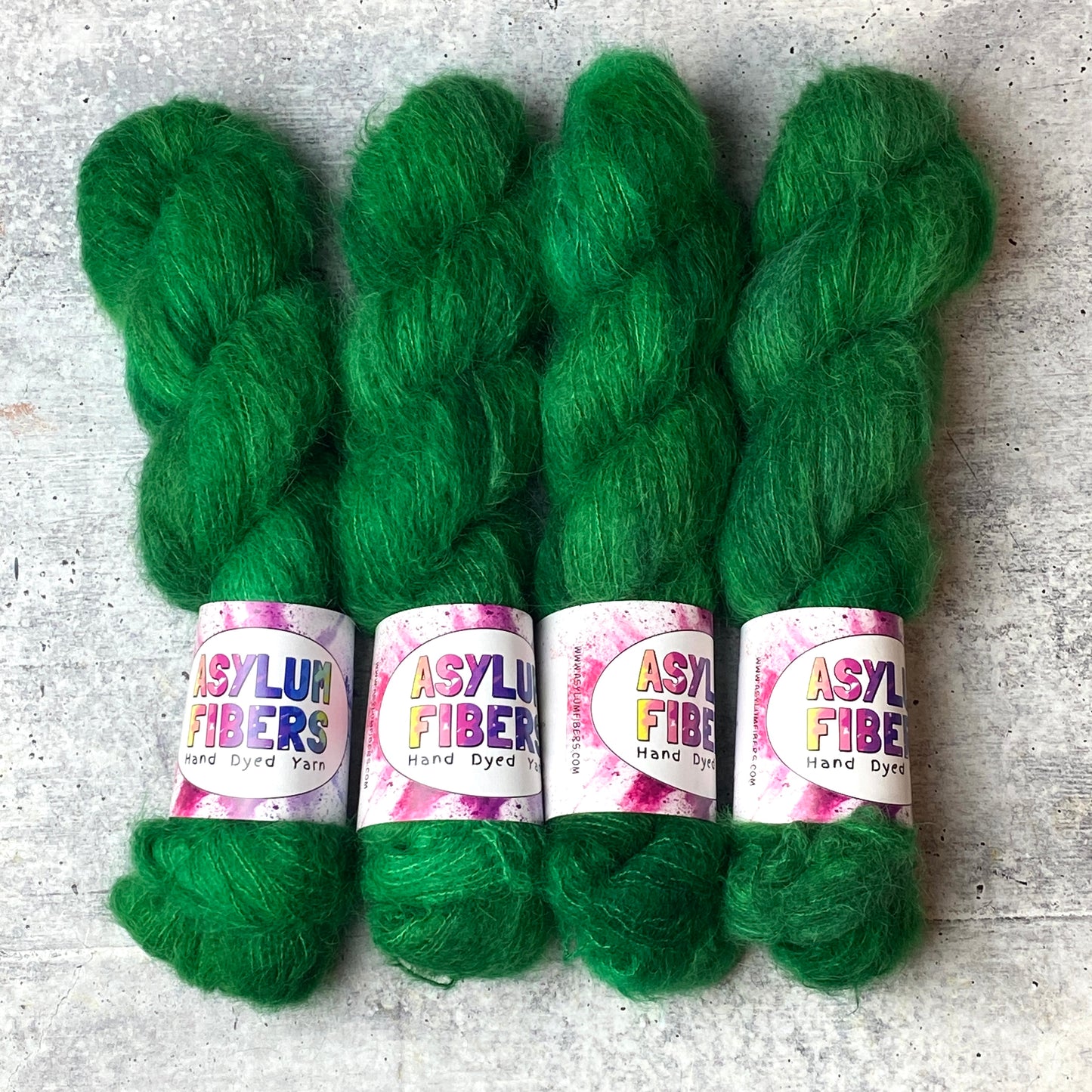 Serpant (OOAK) on Suri Silk - Ready to Ship
