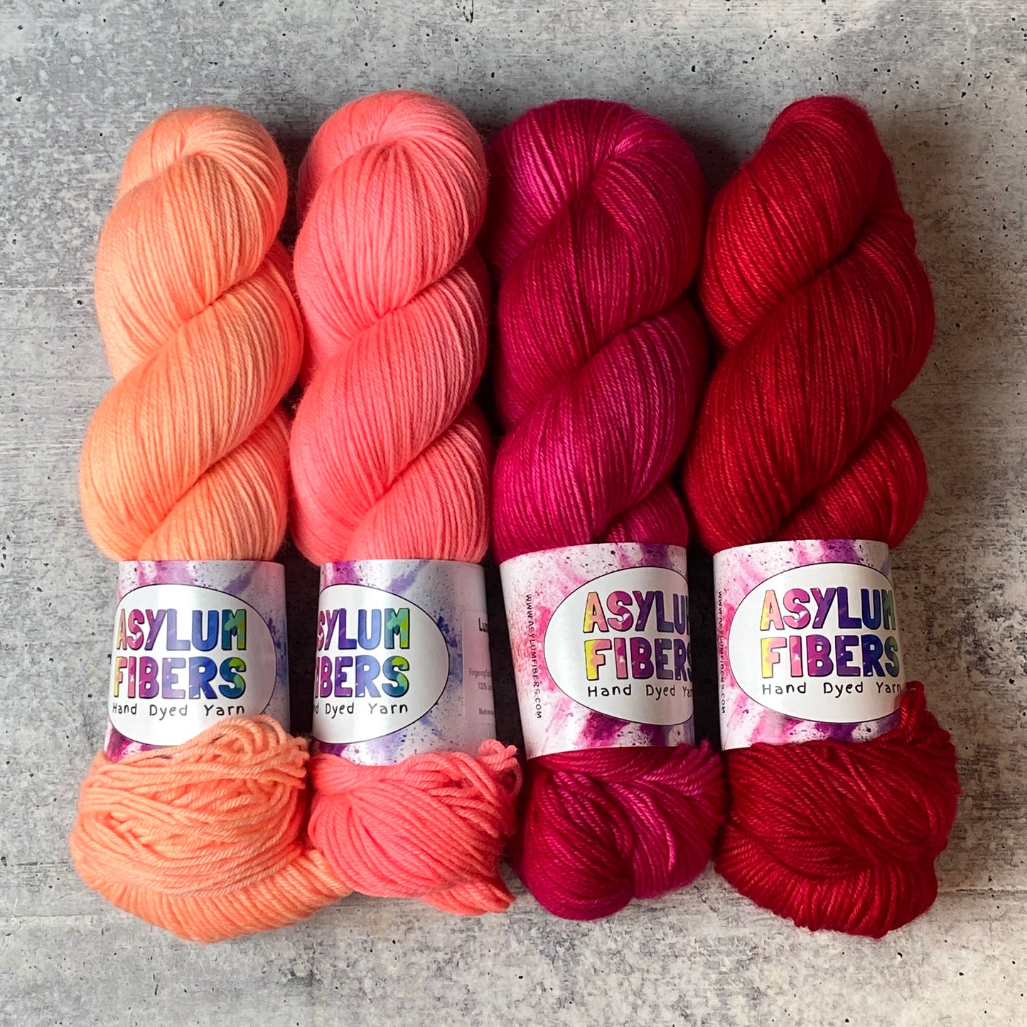 Geogradient Kit AJ on Luxe Fingering - Ready to Ship
