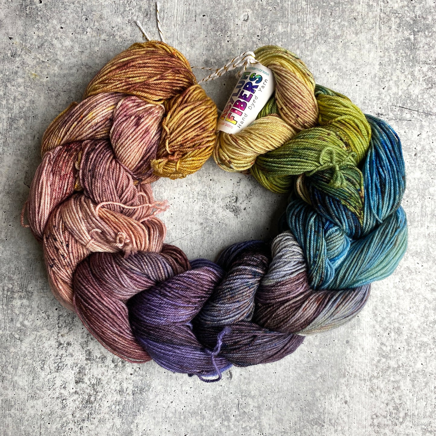 Mini Skeins - Daydreamer Set, Packaged as Braid - Ready to Ship