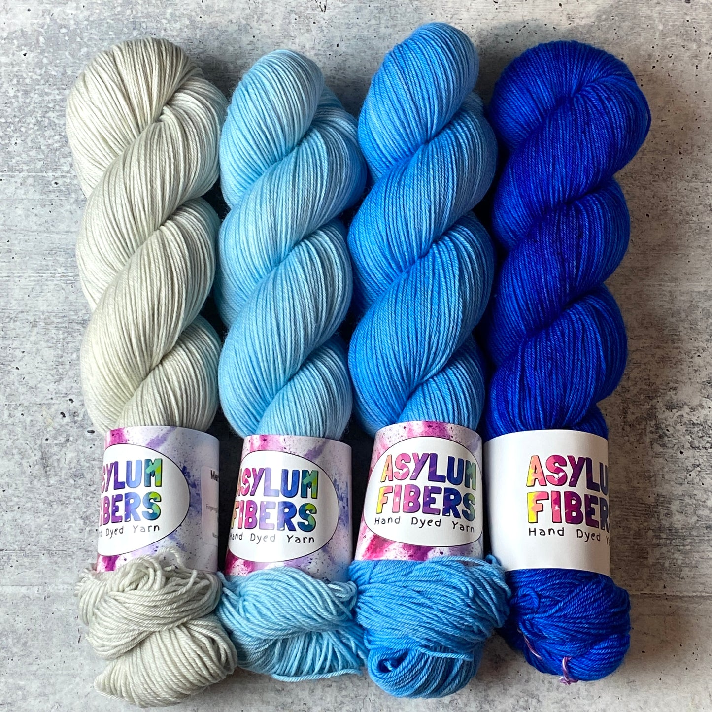 Geogradient Kit T on Merino Fingering - Ready to Ship