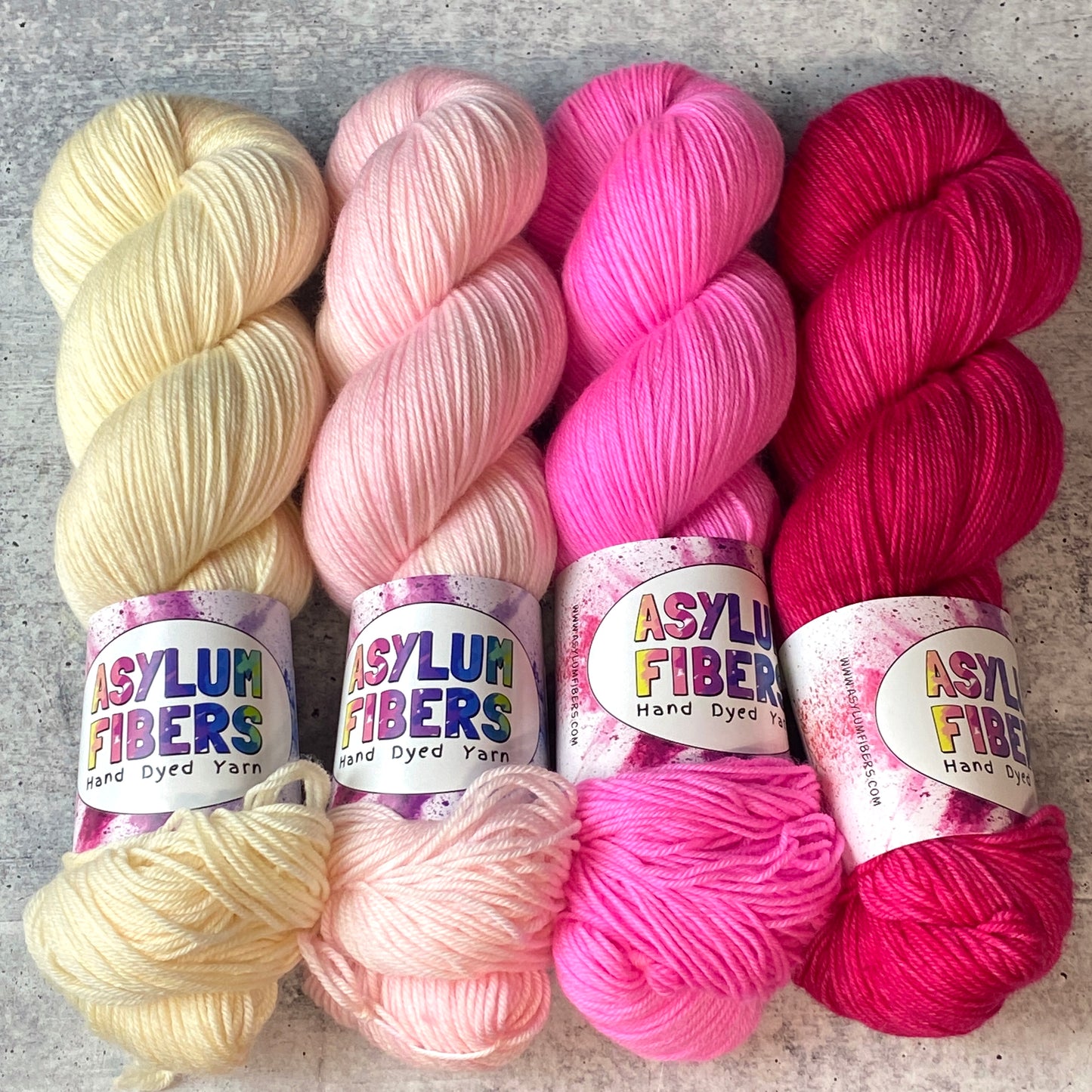 Geogradient Kit G on Luxe Fingering - Ready to Ship