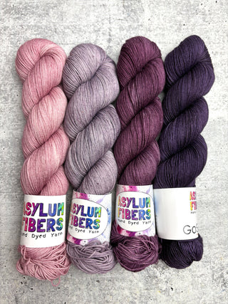 Westknits MusiKAL Kit "Sweet Caroline" on Smooth Sock - Ready to Ship