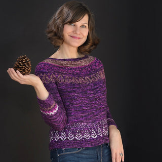 The Night Forest Sweater Kit - Original Colors - Dyed to Order