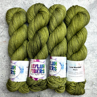 Mantis on Luxe Worsted - Ready to Ship