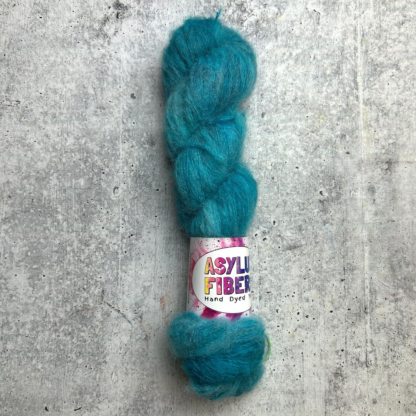 Siren Song on Suri Silk - Ready to Ship – Asylum Fibers