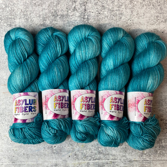 Age of Aquarius on Luxe Fingering - Ready to Ship