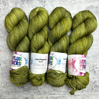 Mantis on Luxe Fingering - Ready to Ship