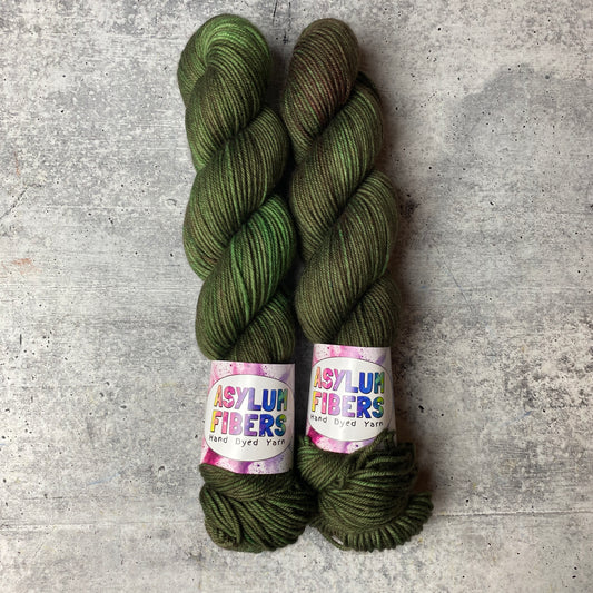 Spinach on Merino DK - Ready to Ship