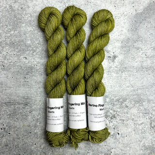 Mantis on Merino Fingering Minis - Ready to Ship