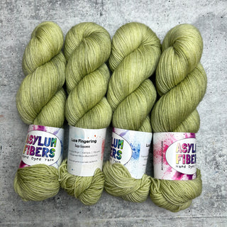 Sage Essence on Luxe Fingering - Ready to Ship