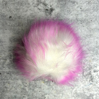 Pom Pom - Faux Fur with Snap