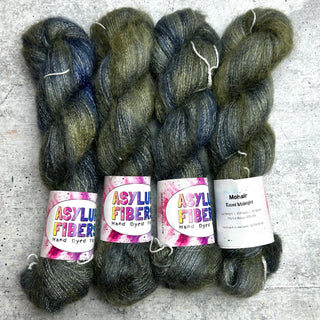 Round Midnight on Mohair - Ready to Ship