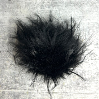 Pom Pom - Faux Fur with Snap