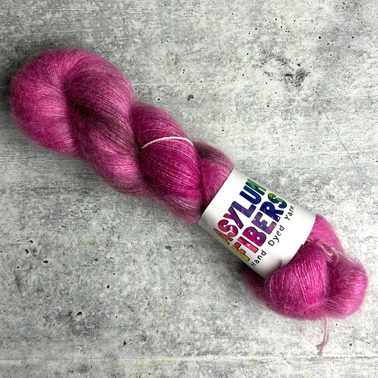 Pink Sky on Mohair - Ready to Ship