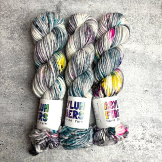 Creepy Graffiti on Super Bulky - Ready to Ship