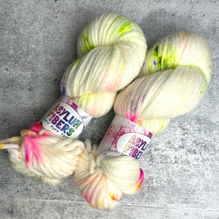 Wild Flower on Merino Super Chain - Ready to Ship