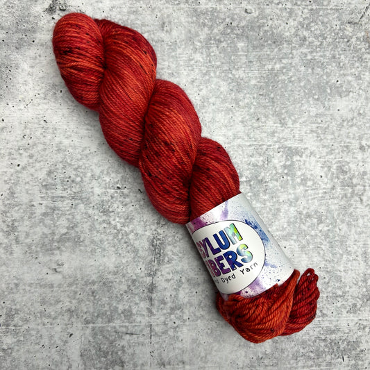 Paprika Chaos (OOAK) on Luxe Worsted - Ready to Ship