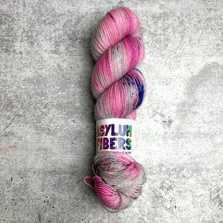 Under Construction (OOAK) on Favorite Sock XL - Ready to Ship