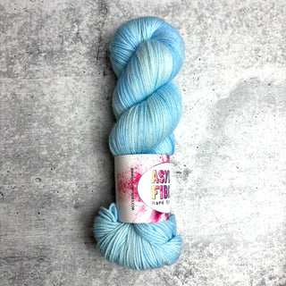 Clear Blue Skies on Luxe Fingering - Ready to Ship