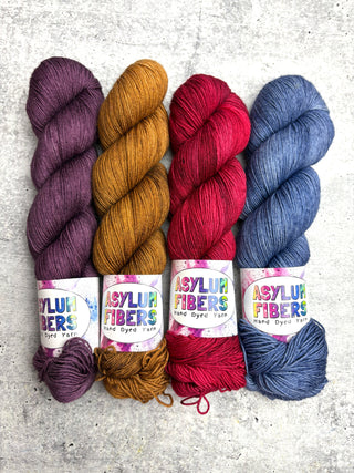 Westknits MusiKAL Kit "Dancing in the Dark" on Smooth Sock - Ready to Ship