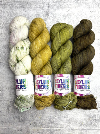 Westknits MusiKAL Kit "Green River" on Smooth Sock - Ready to Ship