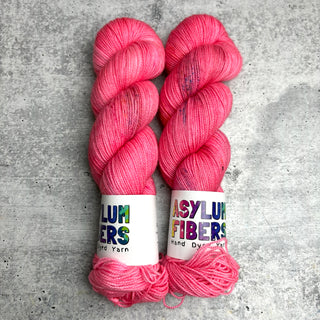 Coral Confetti (OOAK) on Twisted Sock - Ready to Ship