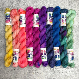 Signature Set of 10 minis on Smooth Sock - Ready to Ship