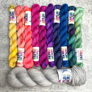 Tabby Road Kit A on Smooth Sock - Ready to Ship