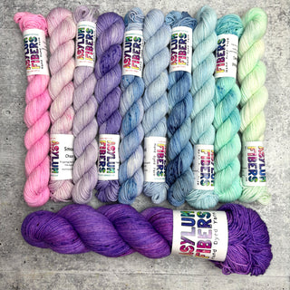 Tabby Road Kit C4 on Smooth Sock - Ready to Ship