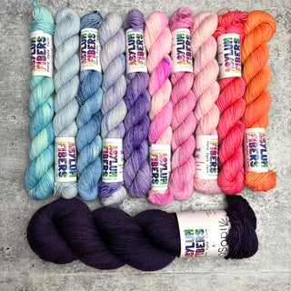 Tabby Road Kit E on Smooth Sock - Ready to Ship