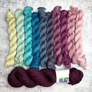 Tabby Road Kit G1 on Favorite Sock - Ready to Ship