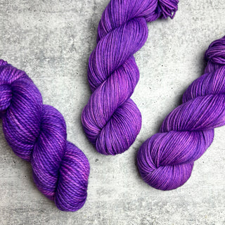Grape Gusto (GoSadi Collection) - DYED TO ORDER