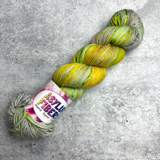 Dandelion Chaos (OOAK) on Sparkle DK - Ready to Ship