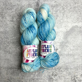 Chilly (OOAK) on Luxe Fingering - Ready to Ship