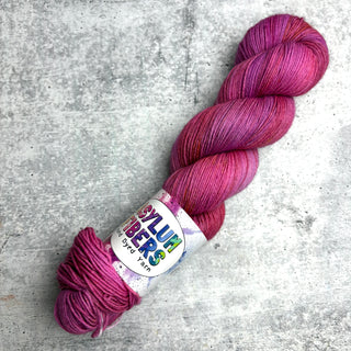 Sangria Chaos (OOAK) on Smooth Sock - Ready to Ship