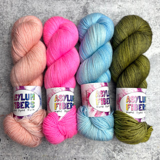Westknits MusiKAL Kit "Sweet Child O’ Mine" on Luxe Fingering - Ready to Ship