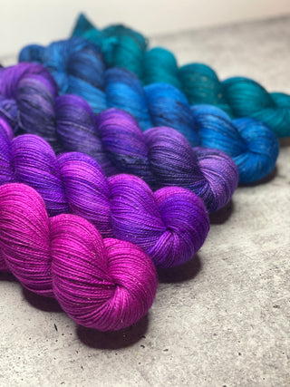 Jewel Fade - 5 Skein Set - Dyed to Order